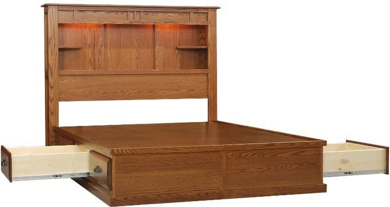Wolfcraft Summit Queen Bookcase Bed