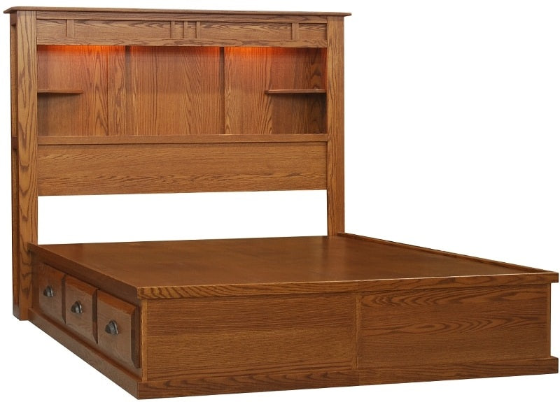 Wolfcraft Summit Queen Bookcase Bed