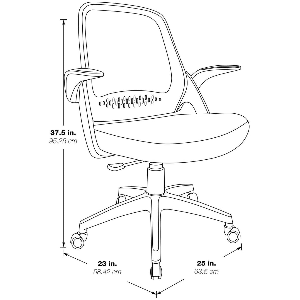 Jackson Orange Small Office Chair