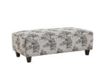 Fusion Cocktail Ottoman in Yorkshire Slate