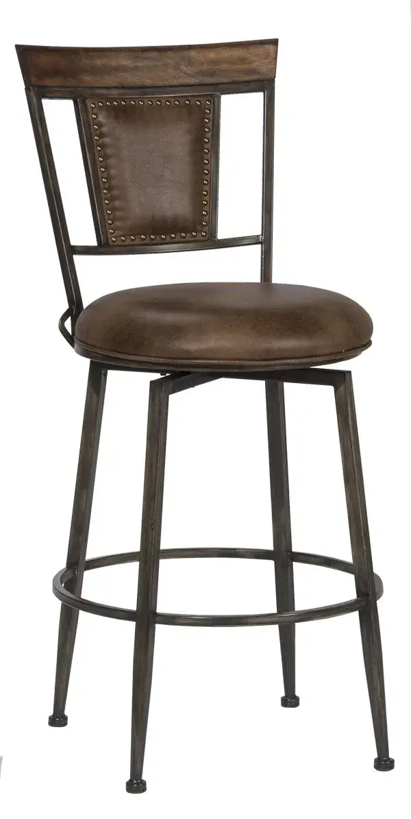 Danforth Commercial Metal Swivel Bar Stool