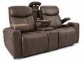 Rowan Power Reclining Console Loveseat W/ Power Headrest & Lumbar