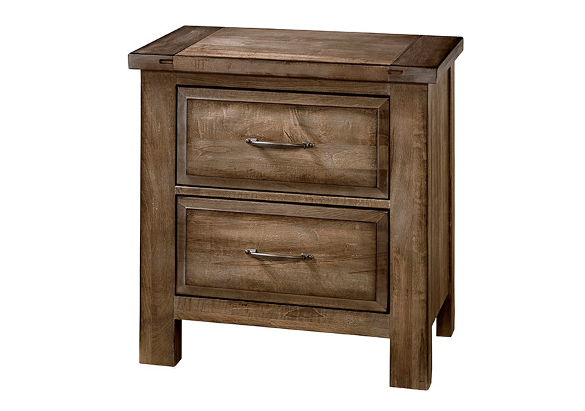 Artisan & Post Maple Road 2 Drawer Night Stand in Maple Syrup