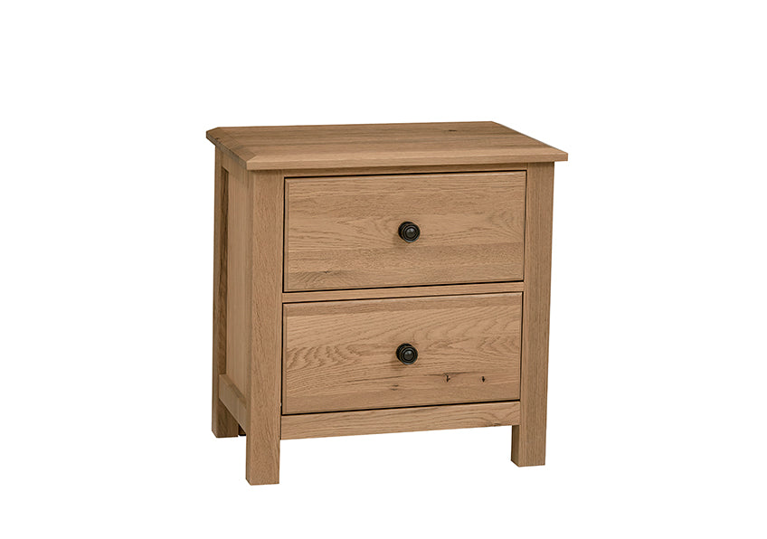 Artisan & Post Solid Wood custom express 2 Drawer Night Stand