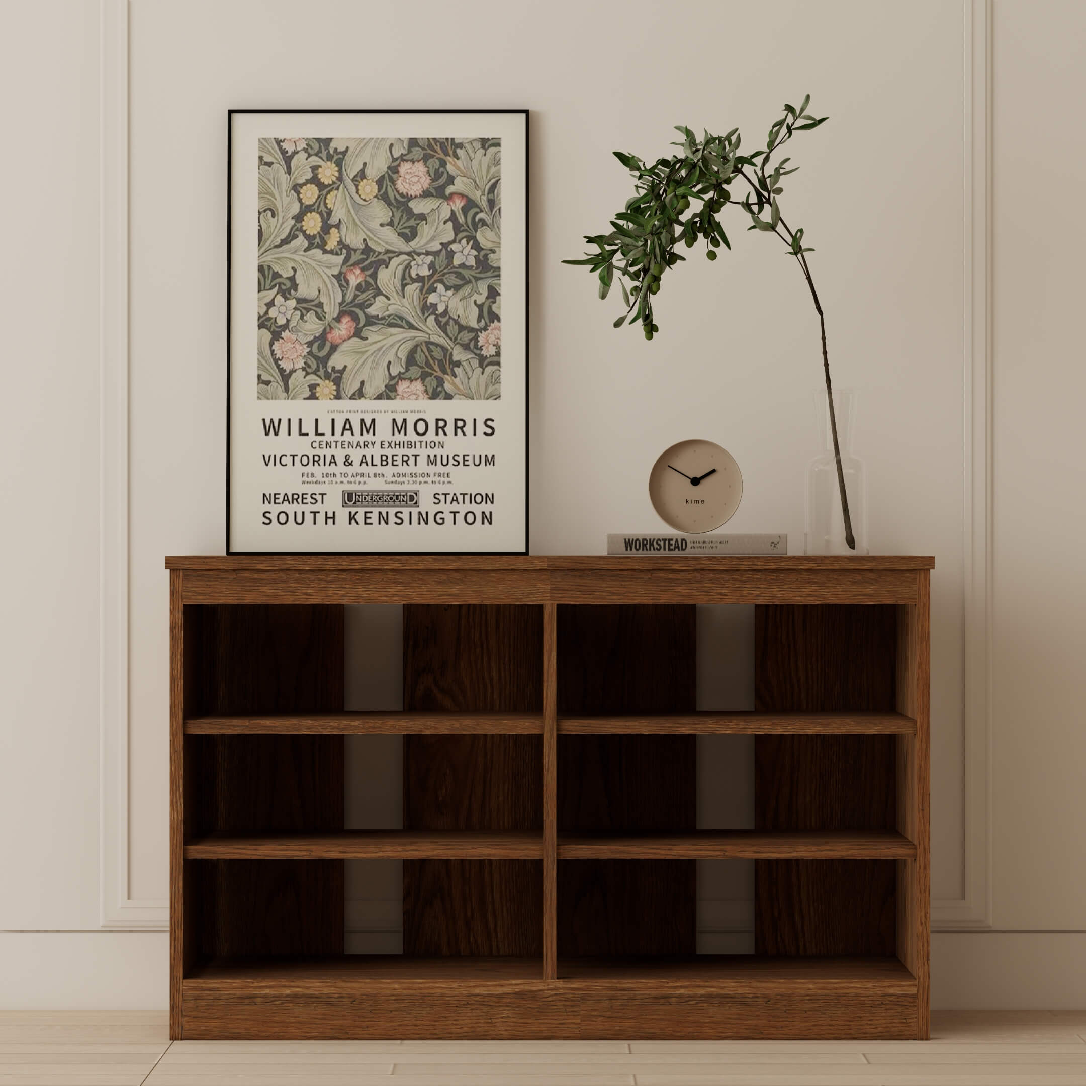 Perdue TV Media Console Leo Oak