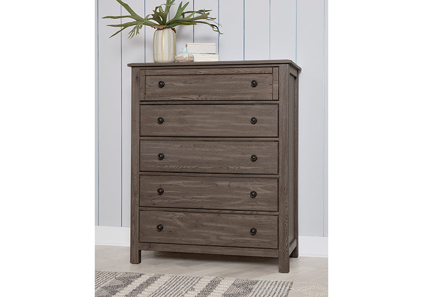Artisan & Post Solid Wood custom express 5 Drawer Chest