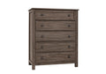 Artisan & Post Solid Wood custom express 5 Drawer Chest
