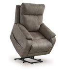 Crestmeade Power Lift Recliner in Fossil