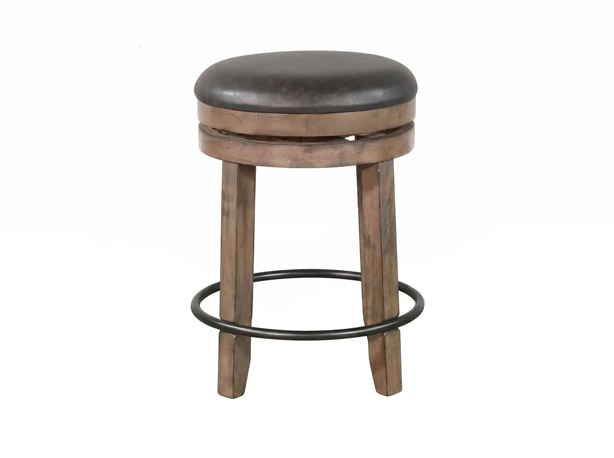 Sunny Designs Doe Valley Swivel Counter Stool