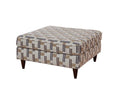 Fusion Square Cocktail Ottoman in Mackenzie Mineral