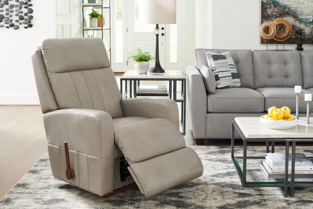 La-Z-Boy Finley Leather Rocking Recliner