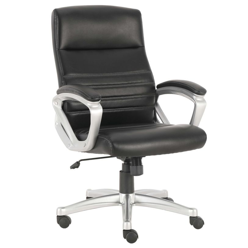 DC#318 Fabric Desk Chair in Black