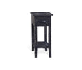 Sunny Designs Black Sand Chair Side Table