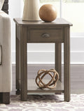 Lakeland Oak Rectangular End Table