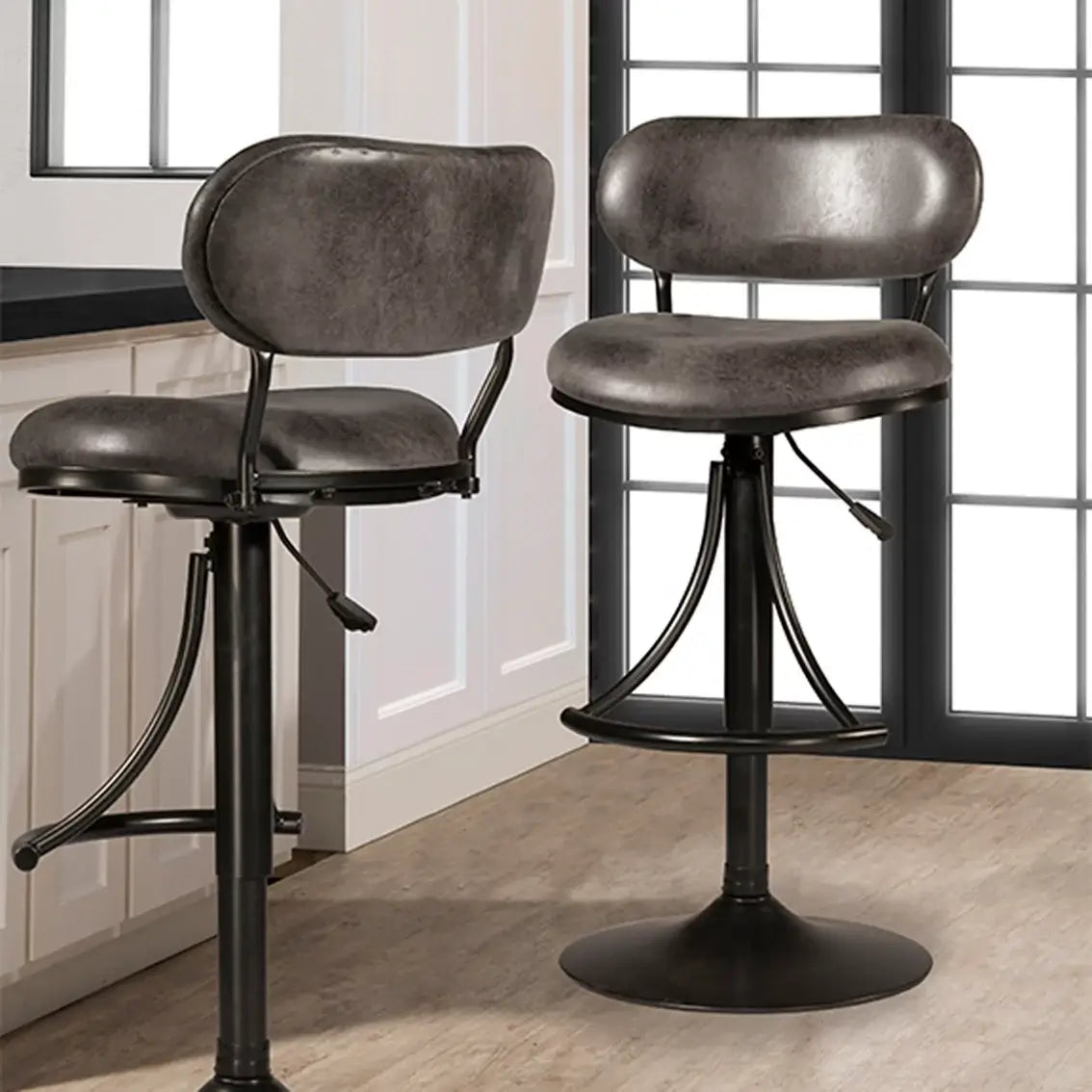 Athena Swivel Adjustable Barstool