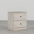 Perdue 2 Drawer Nightstand in Frosted Pine