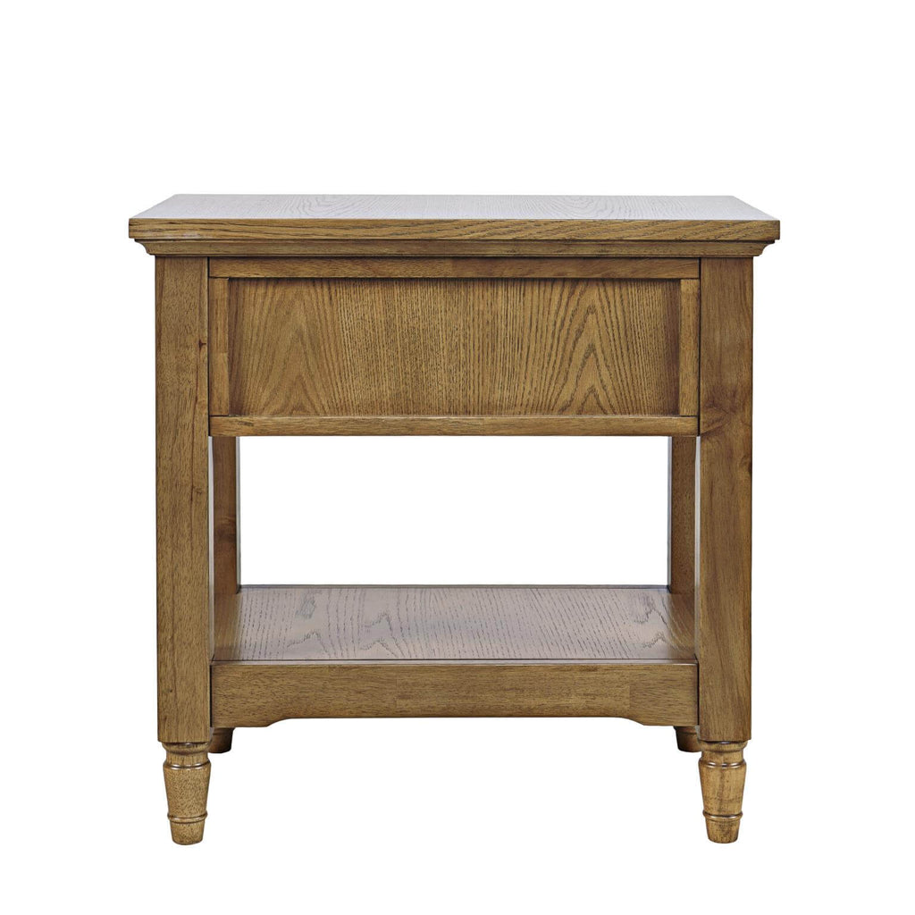 Brentwood Chairside Table - Cascade Oak