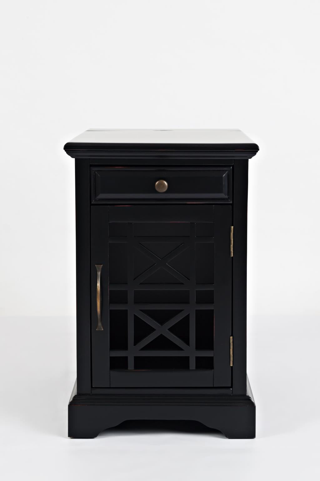 Craftsman Power Chairside Table Antique Black AS IS