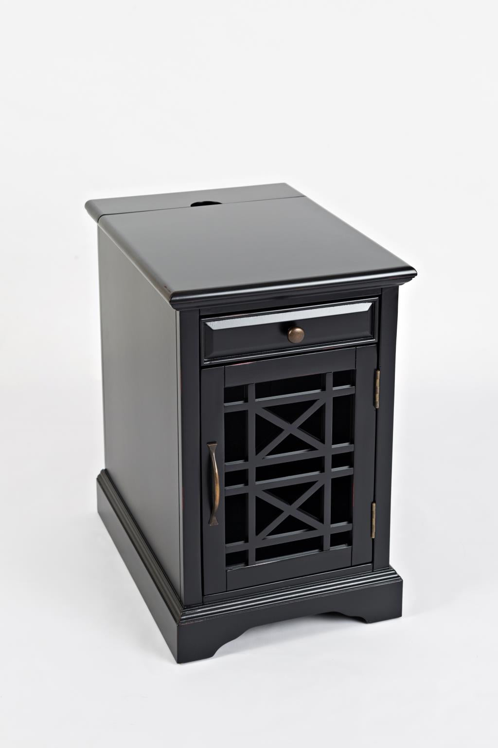 Craftsman Power Chairside Table Antique Black AS IS