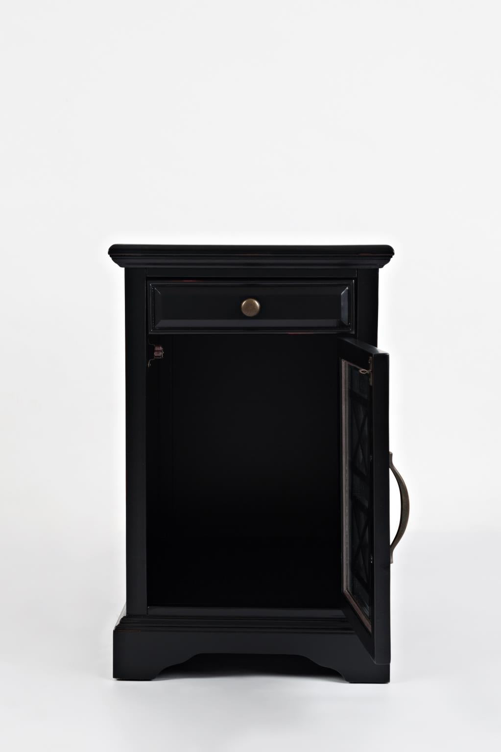 Craftsman Power Chairside Table Antique Black AS IS