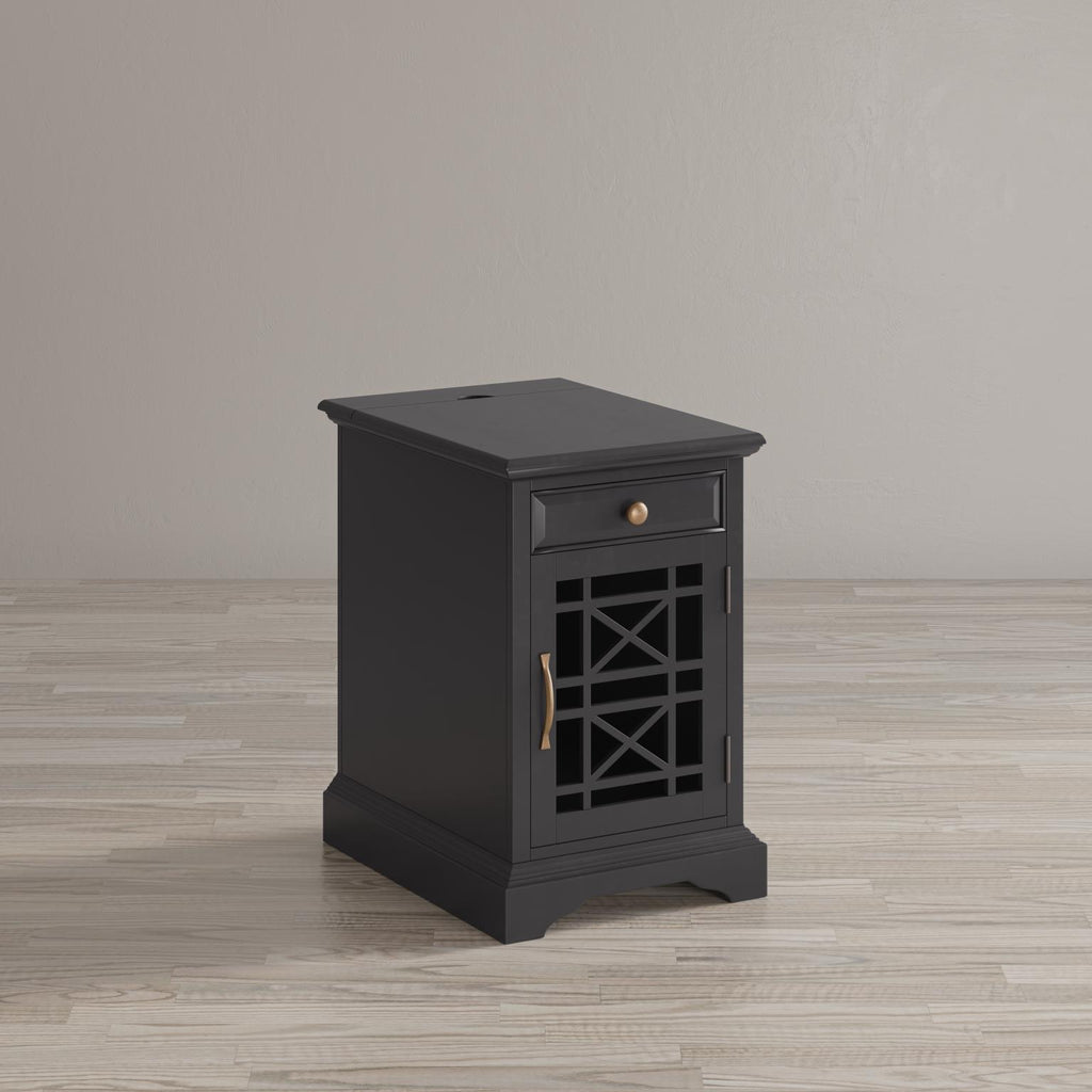 Craftsman Power Chairside Table Antique Black AS IS