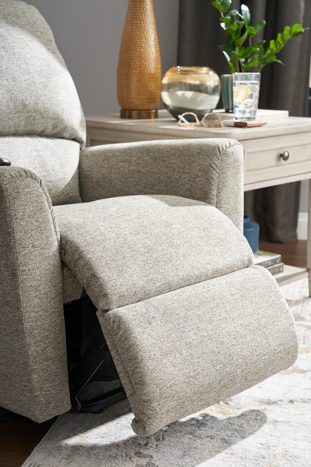 La-Z-Boy Jean Bronze Power Lift Recliner