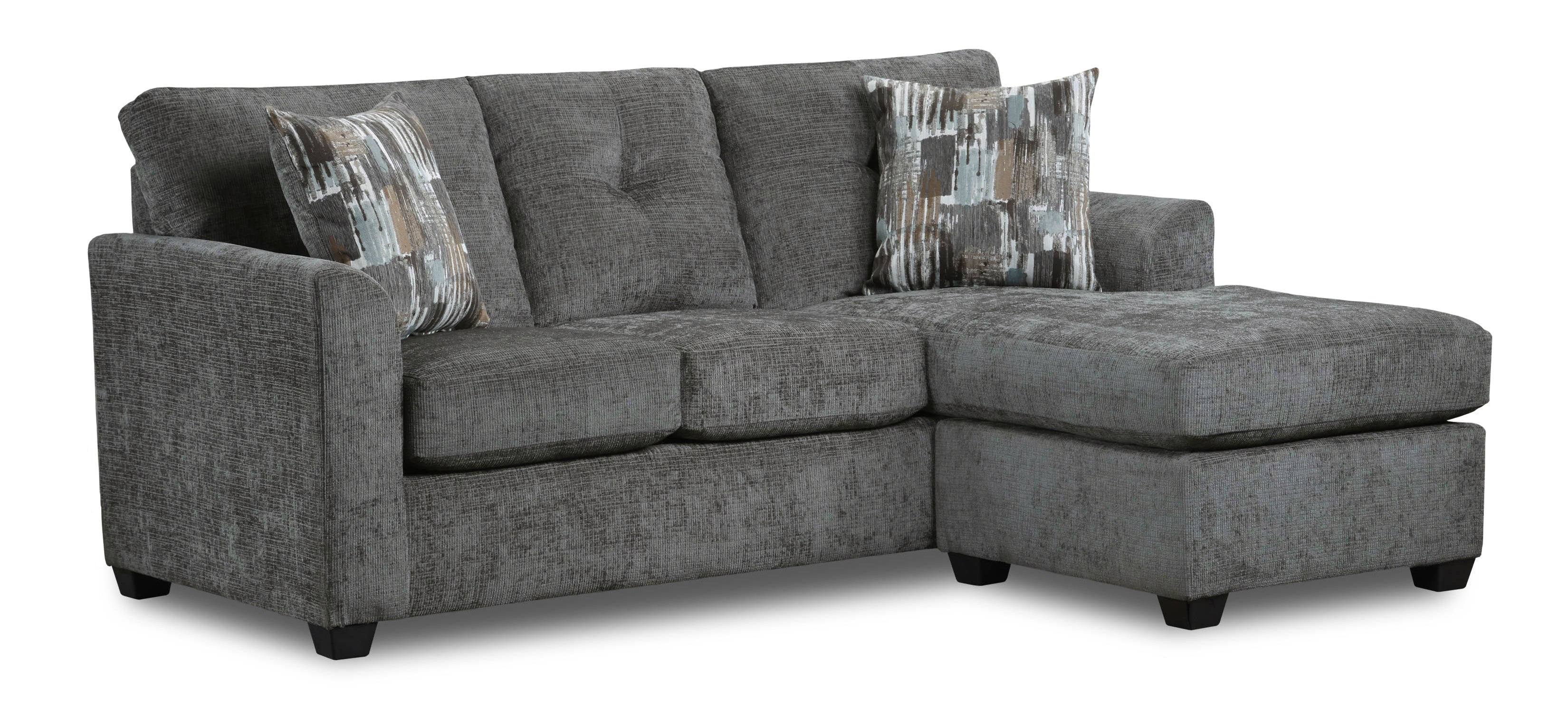 Galen Gray Chaise Sofa