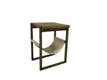 Elure Leather Sling Spot Table