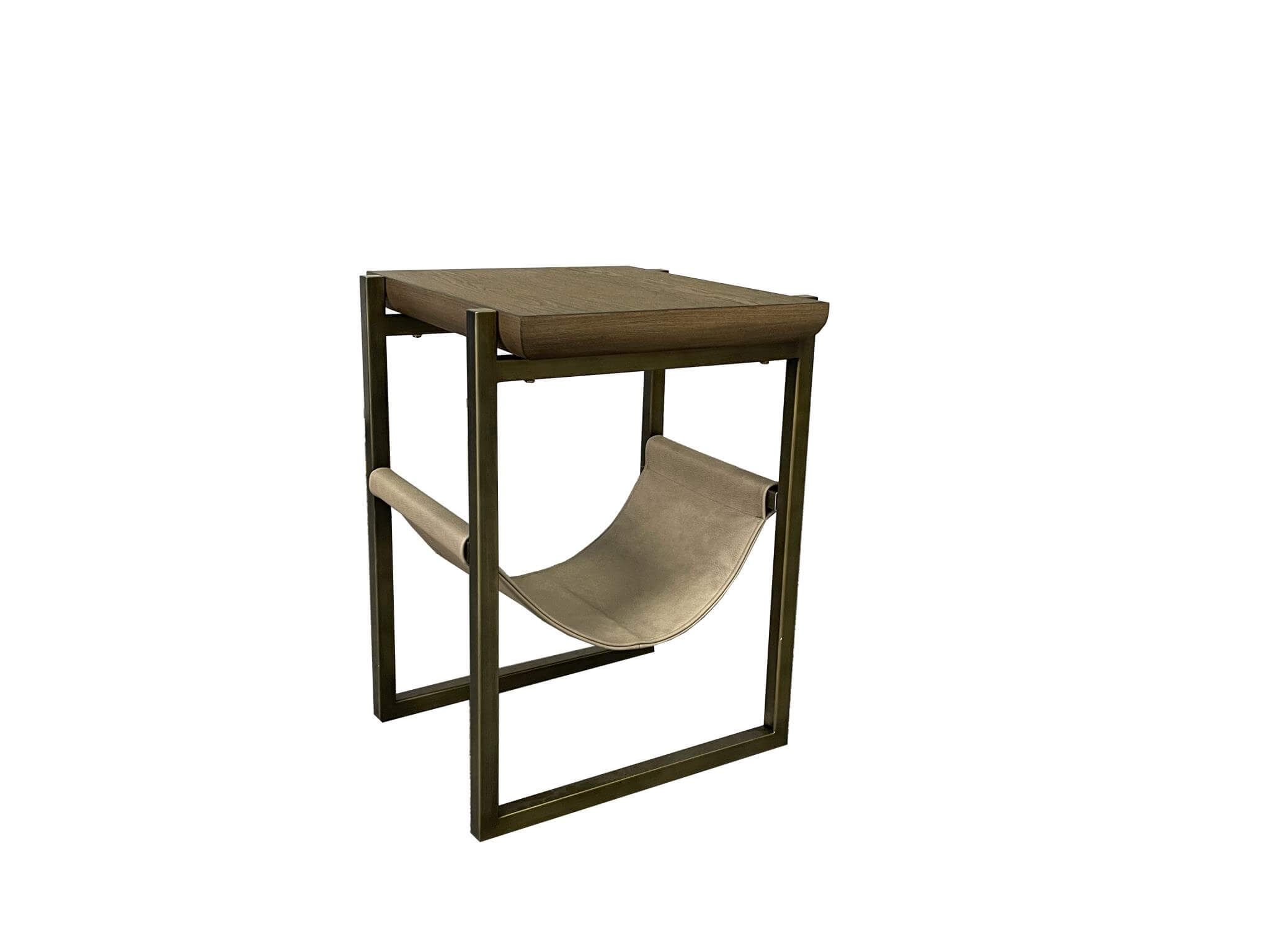Elure Leather Sling Spot Table
