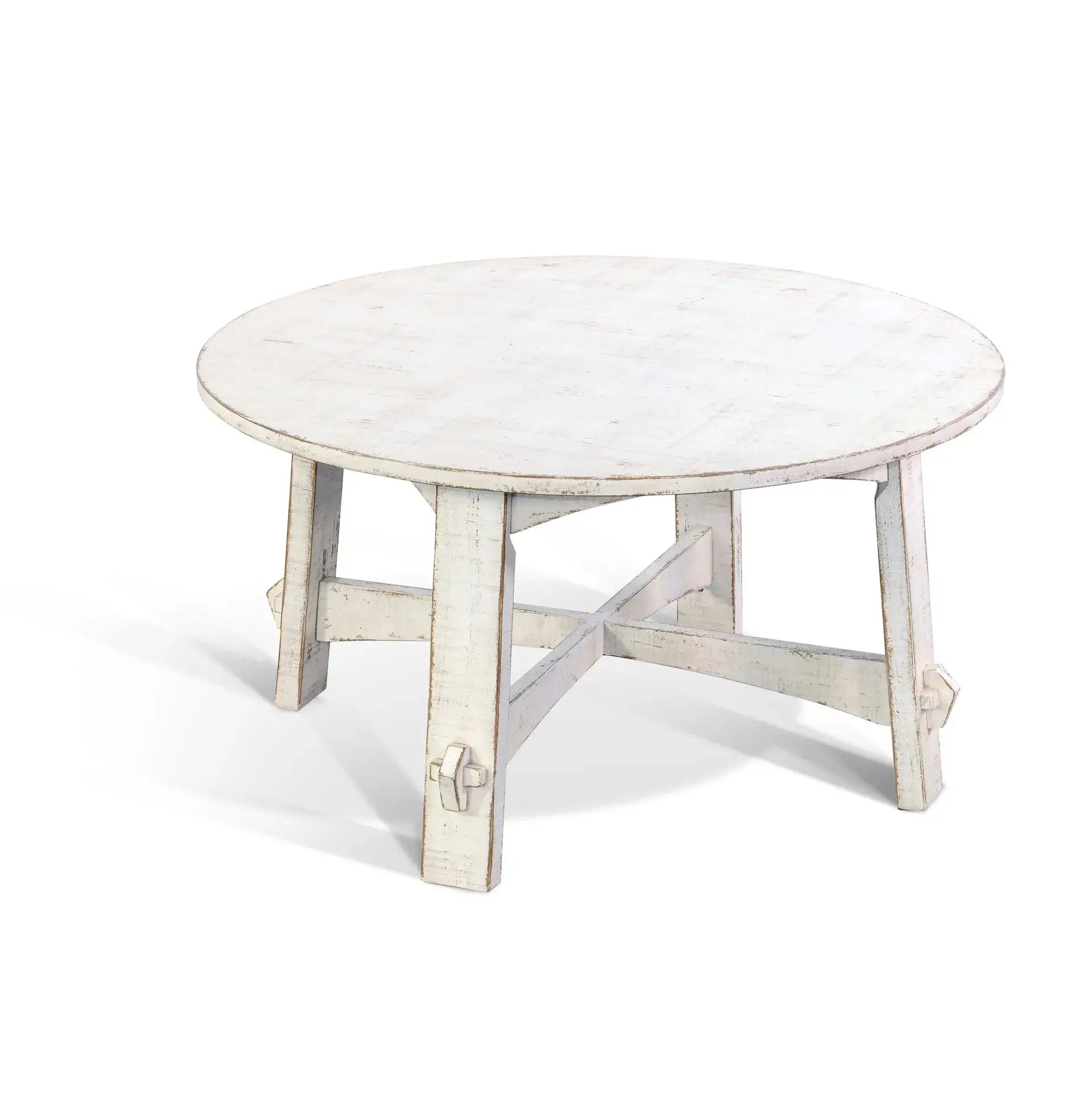 Sunny Designs Marina White Sand Coffee Table