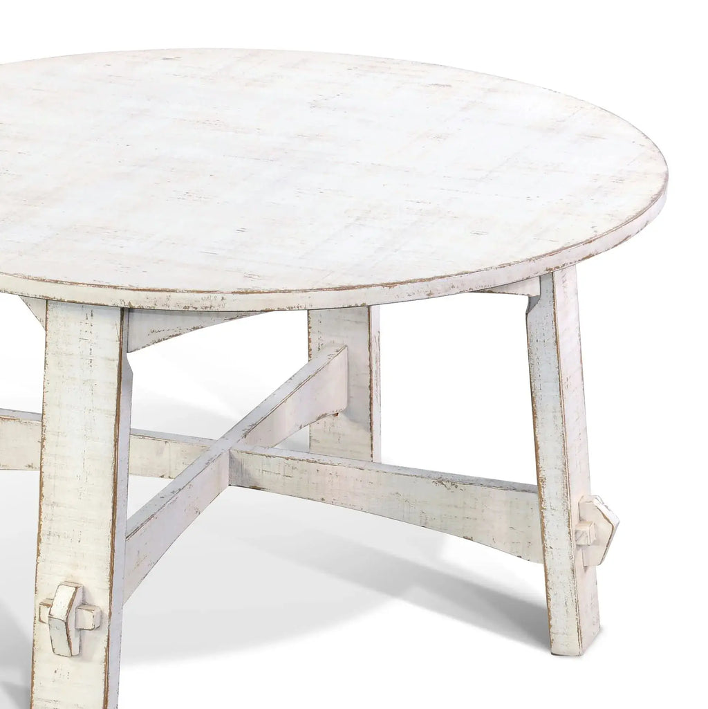 Sunny Designs Marina White Sand Coffee Table