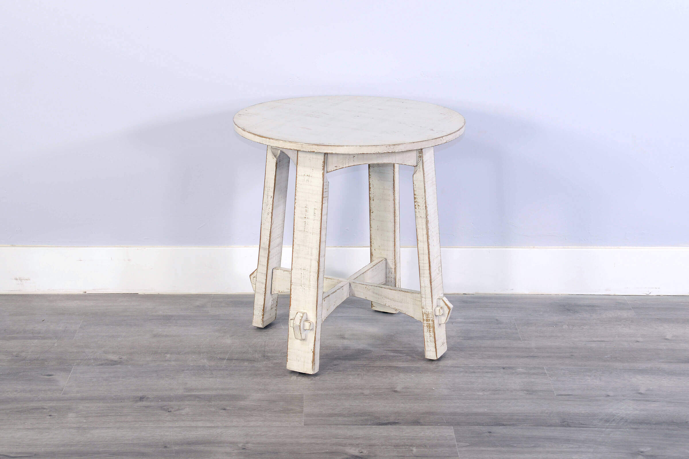 Sunny Designs Marina White Sand End Table