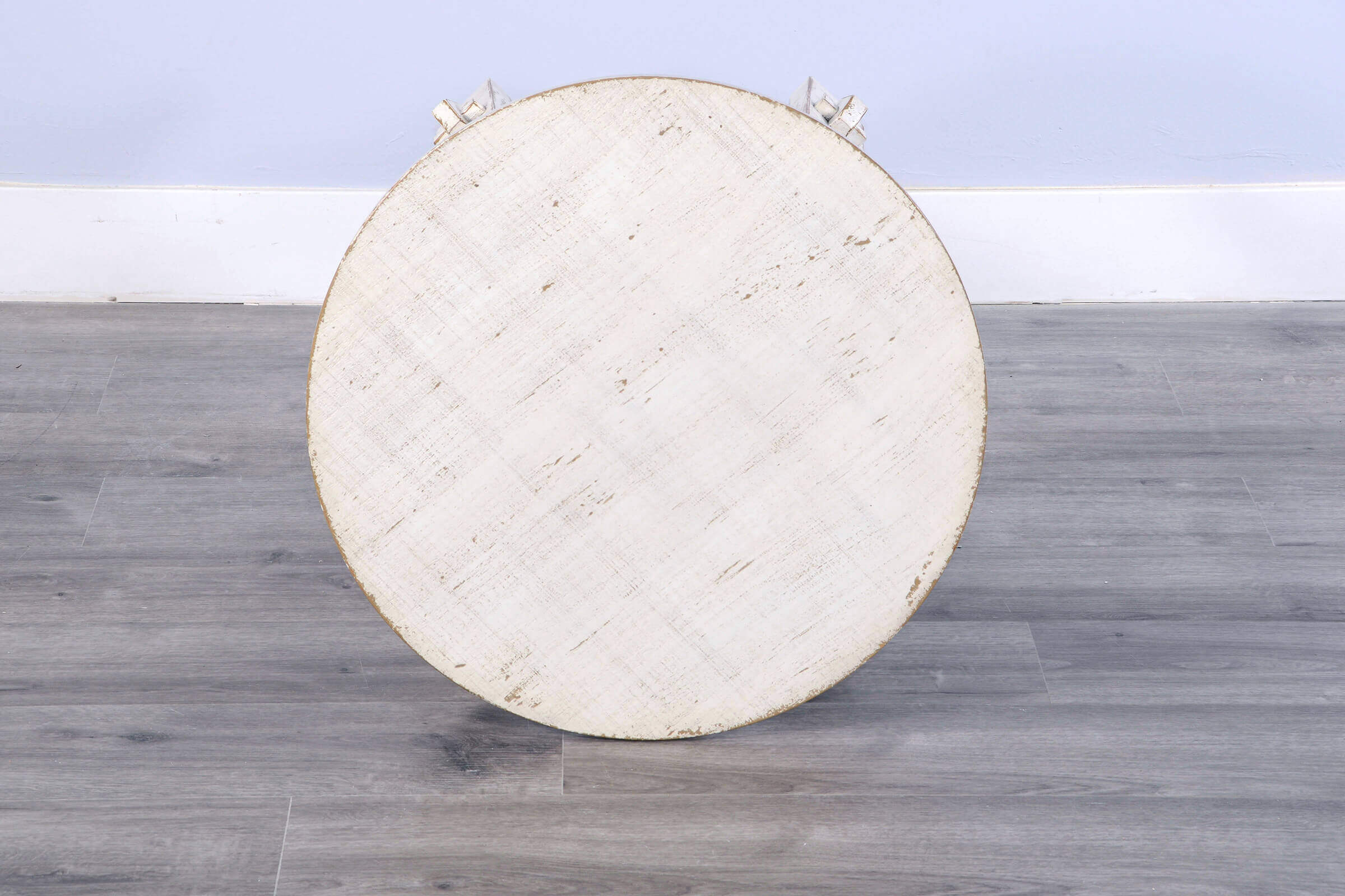 Sunny Designs Marina White Sand End Table