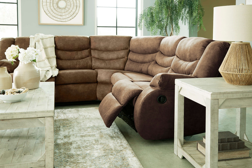 Partymate 2-Piece Reclining Sectional