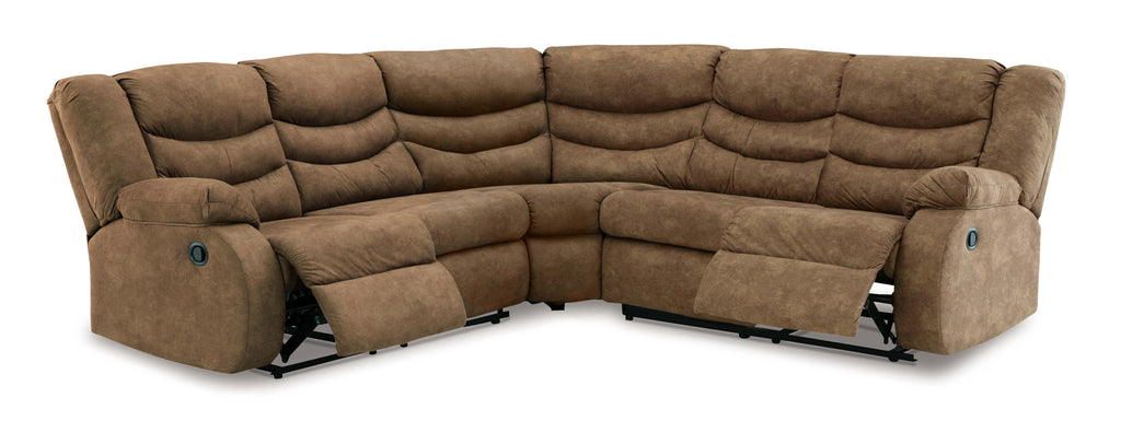 Partymate 2-Piece Reclining Sectional