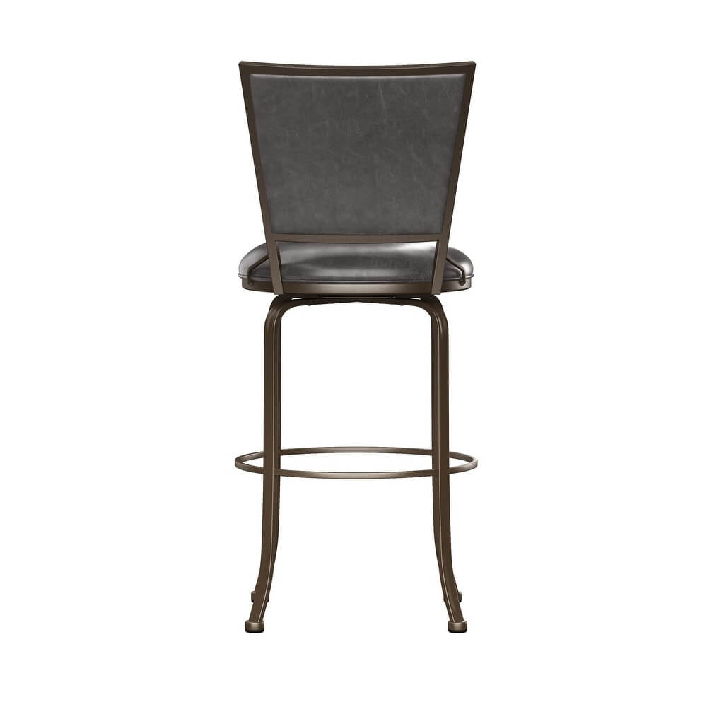 Belle Grove Commercial Metal Swivel Counter Stool