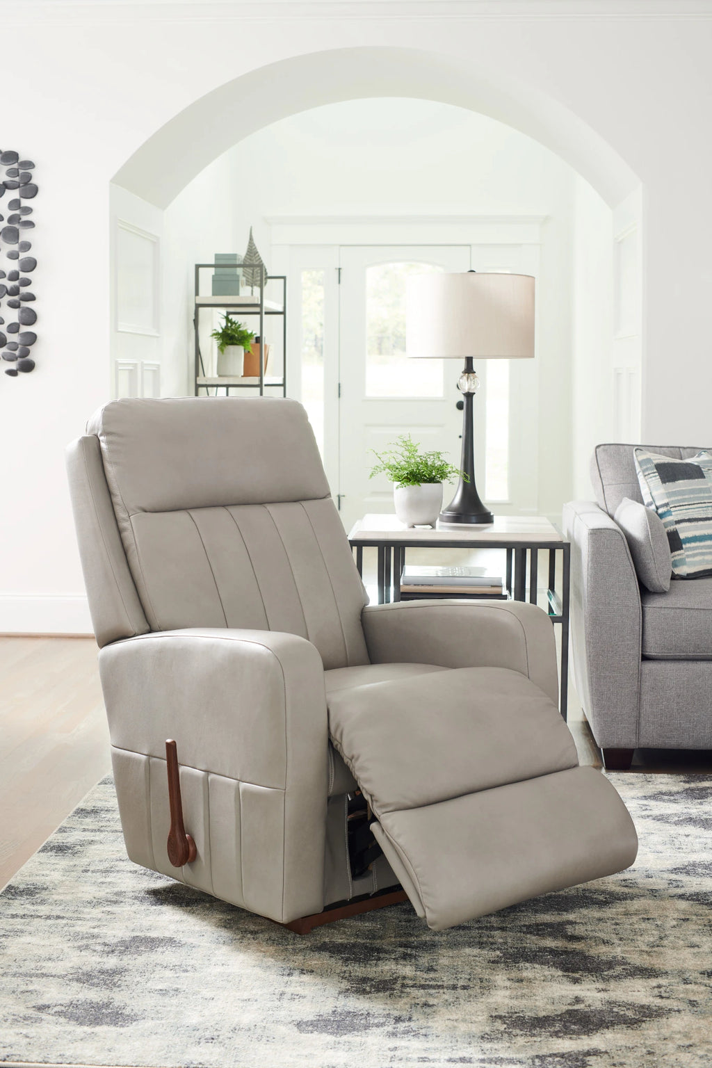 La-Z-Boy Finley Leather Rocking Recliner
