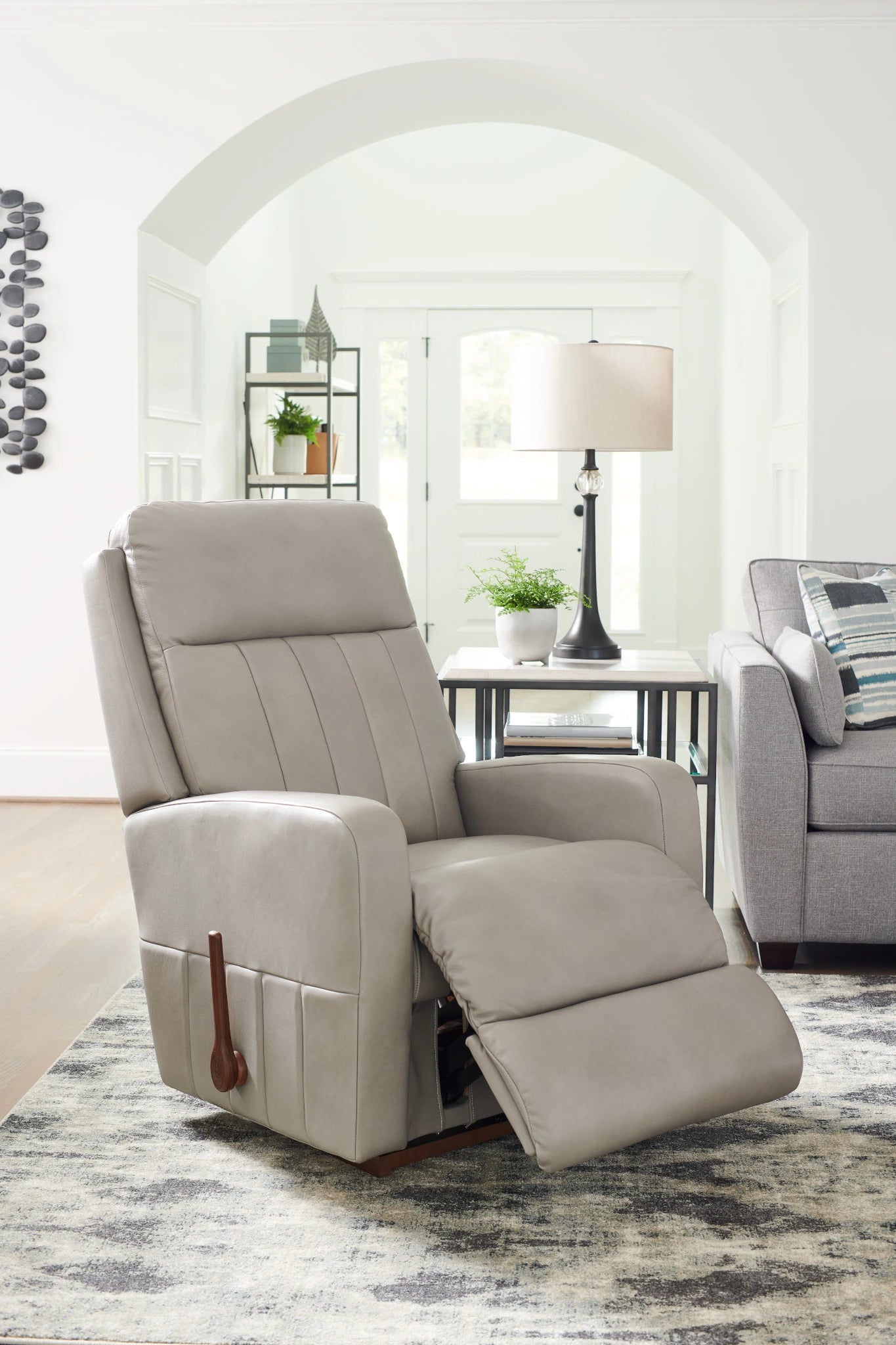 La-Z-Boy Finley Leather Rocking Recliner