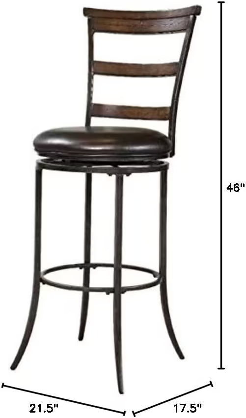 Cameron Metal Swivel Bar Stool