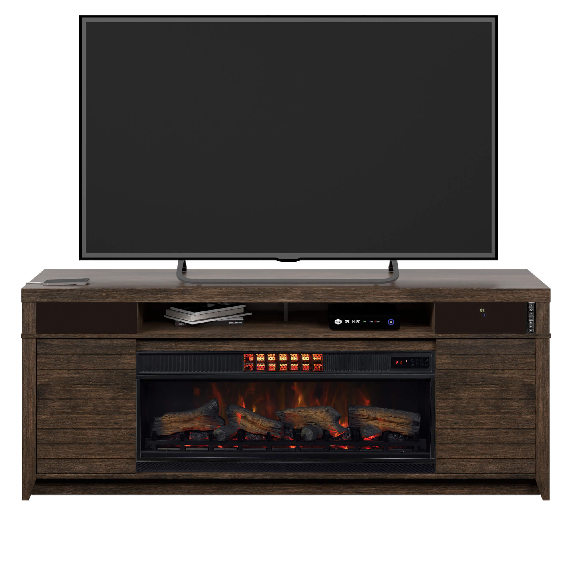 McCalloway Fireplace TV Stand