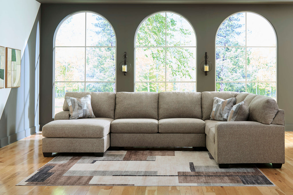 Newellen 3-Piece Sectional with Chaise
