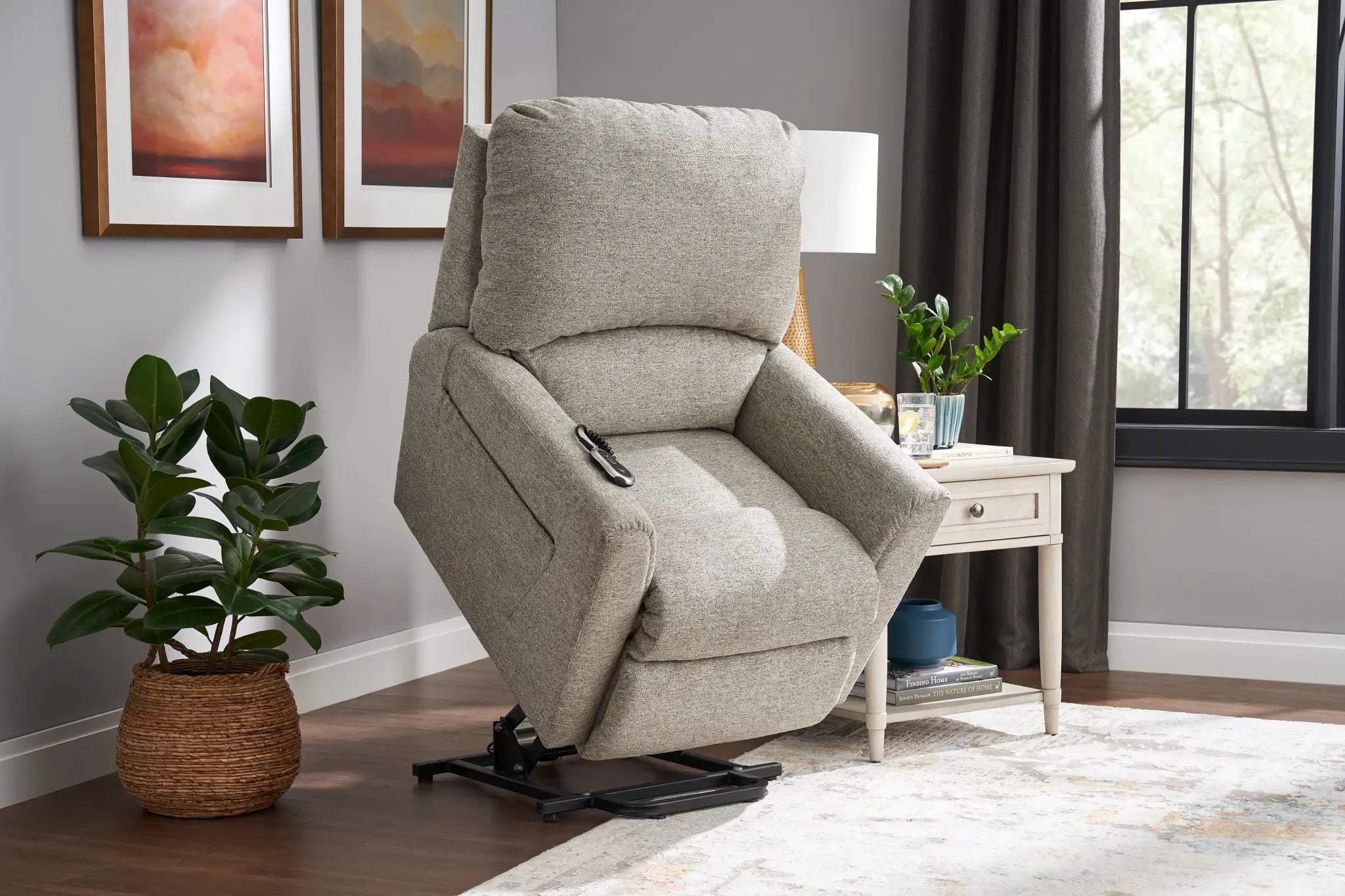 La-Z-Boy Jean Bronze Power Lift Recliner