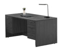 Office Star Napa 66" Desk in Slate Gray