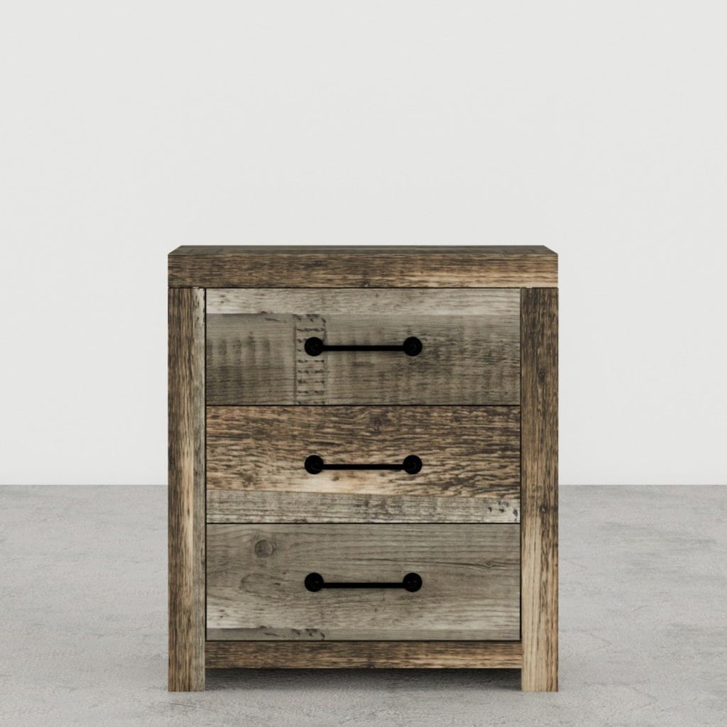 Perdue Essentials Premium 3 Drawer Nightstand