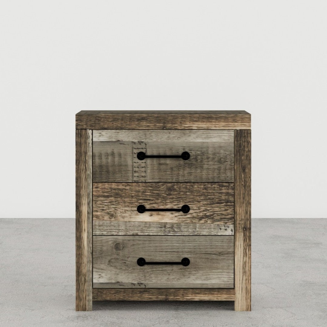 Perdue Essentials Premium 3 Drawer Nightstand