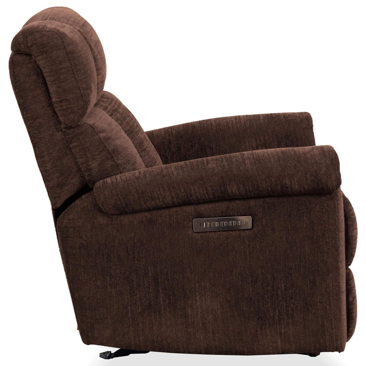 Flexsteel Perfect Match Classic Power Gliding Recliner with Power Headrest & Lumbar