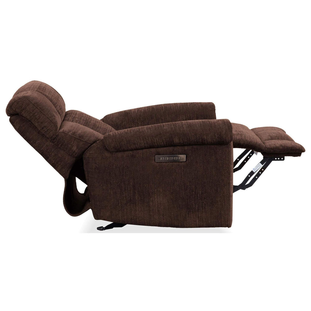 Flexsteel Perfect Match Classic Power Gliding Recliner with Power Headrest & Lumbar