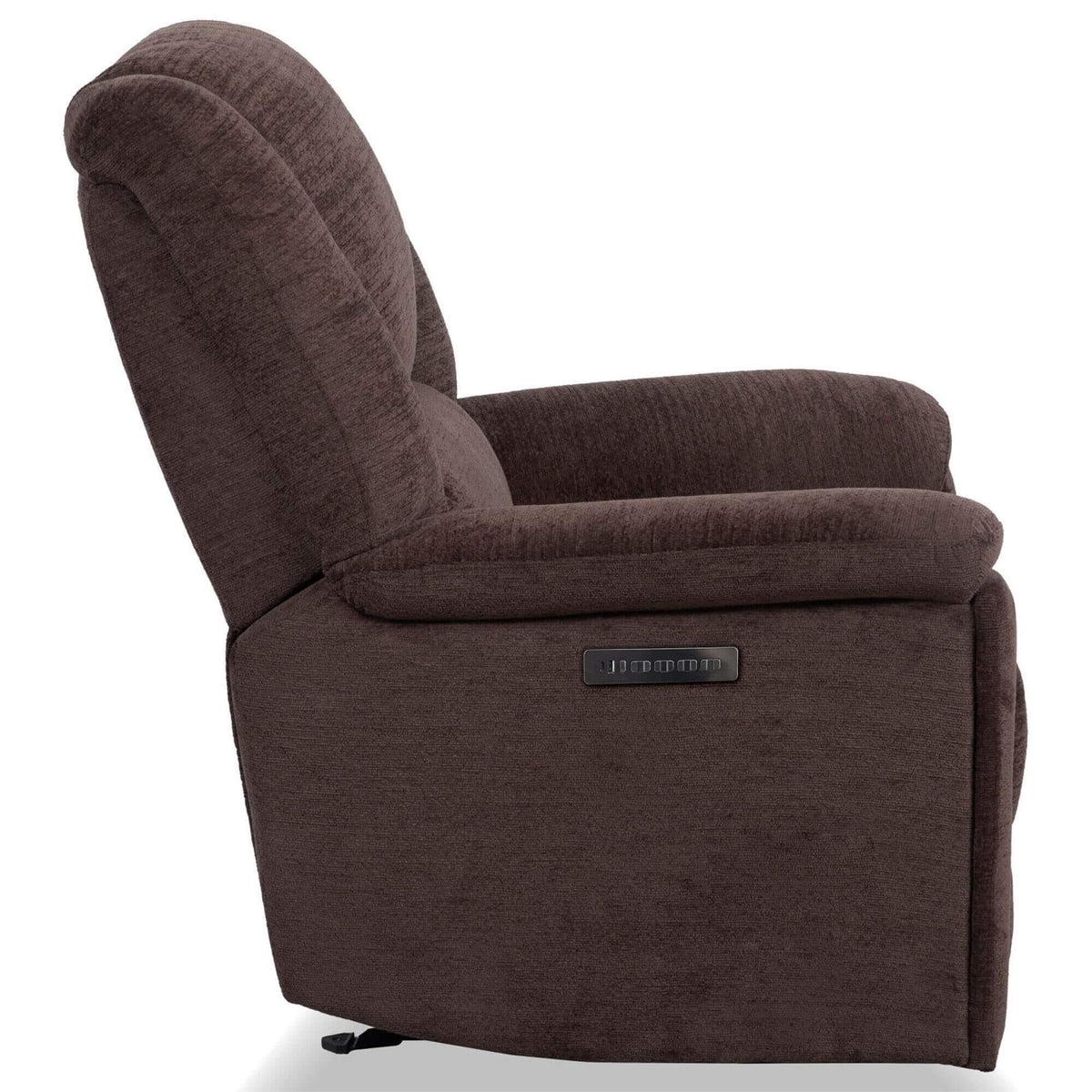 Flexsteel Perfect Match Plush Power Gliding Recliner with Power Headrest & Lumbar
