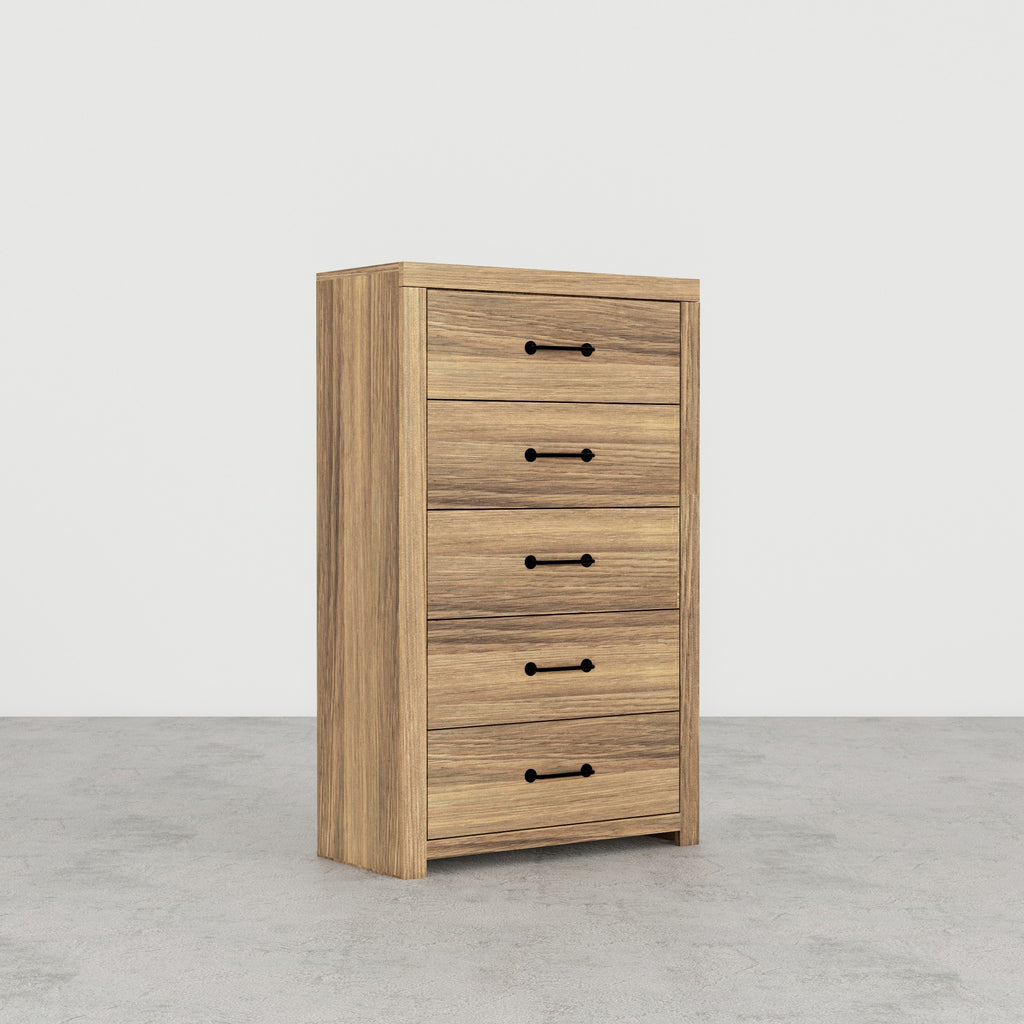 Perdue 5 Drawer Chest Essentials Premium in Lancelot Oak