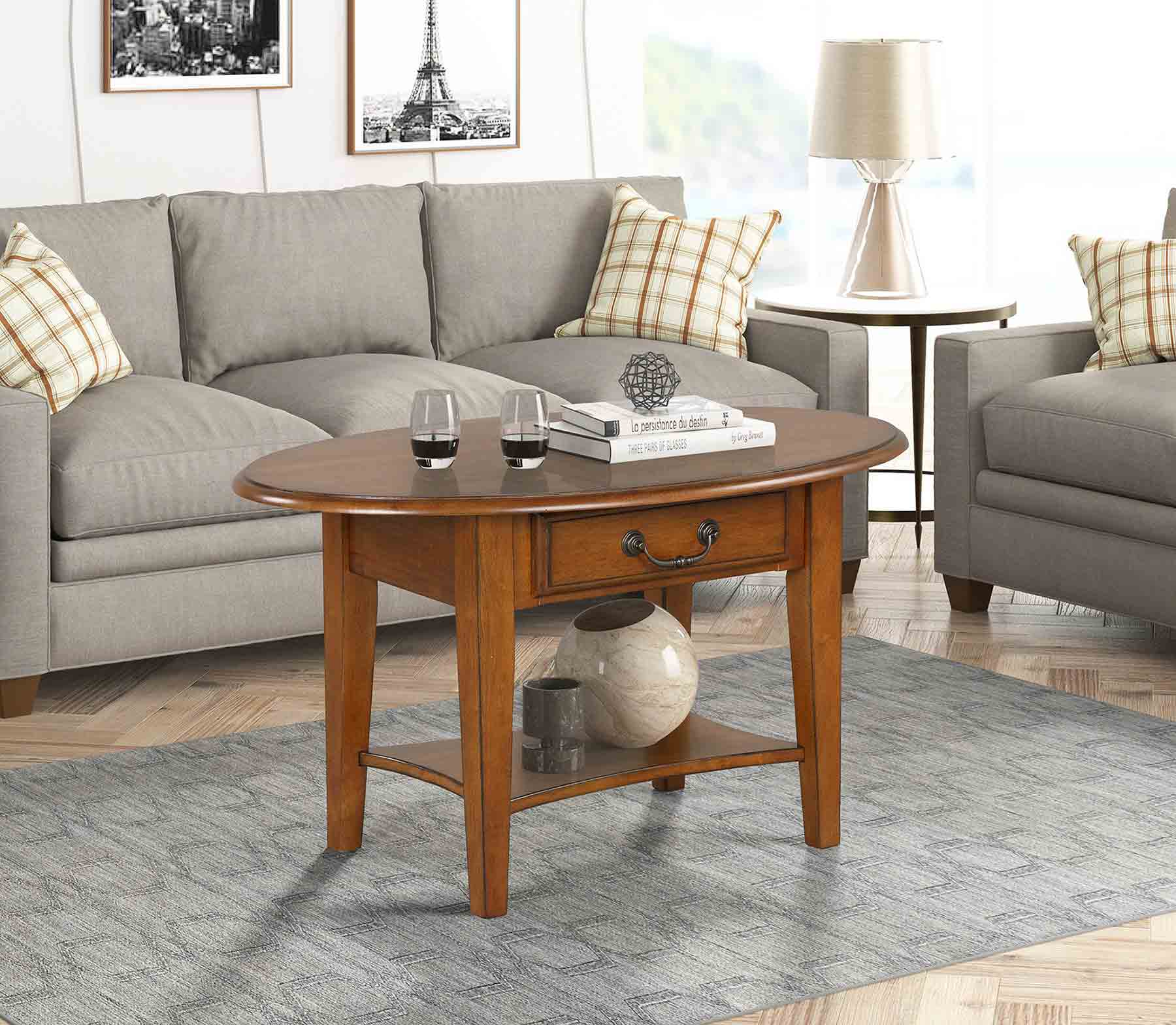 7701-Coffee Table w/ Drawer